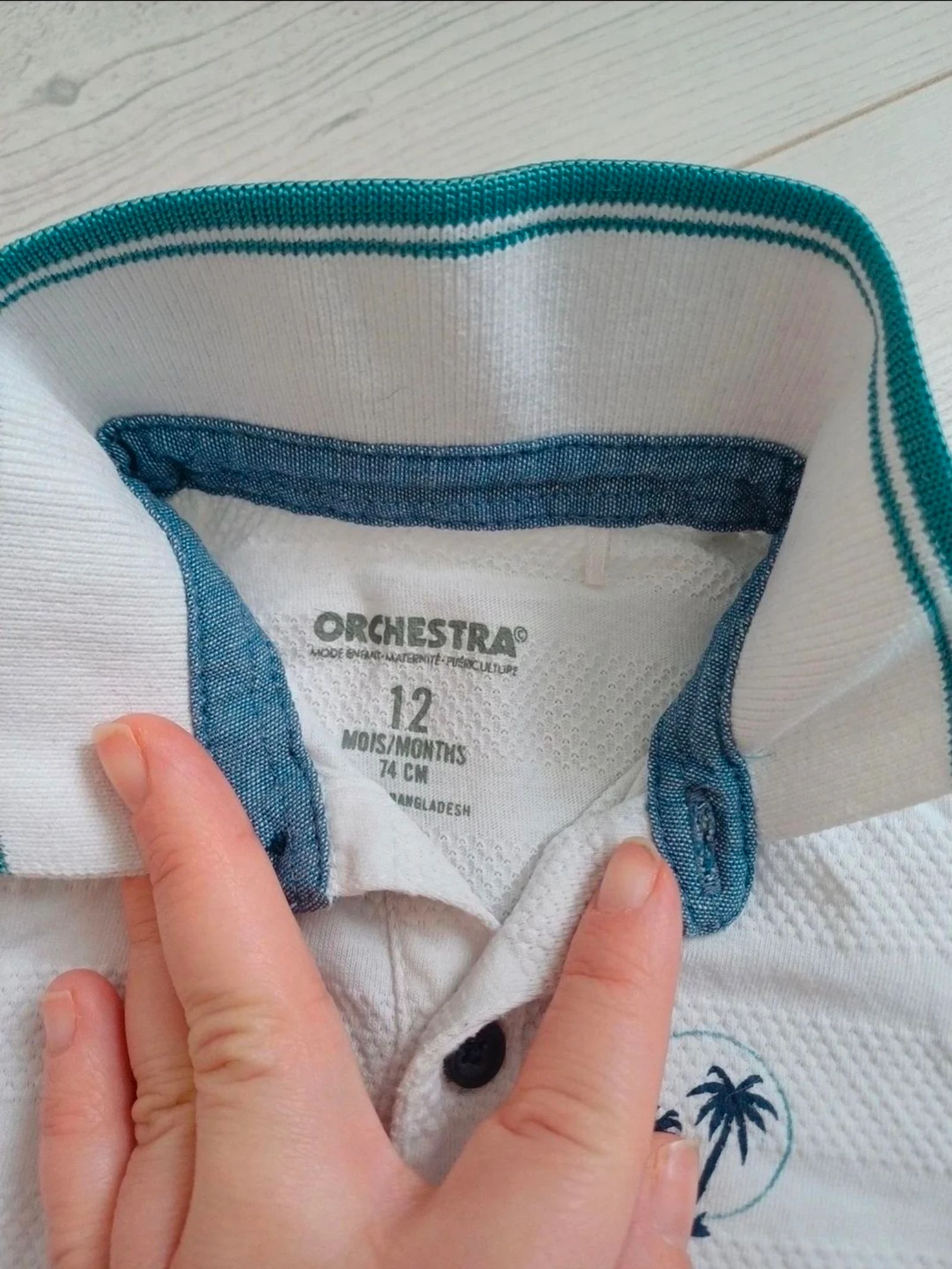 Polo branco 12 meses – photo 2